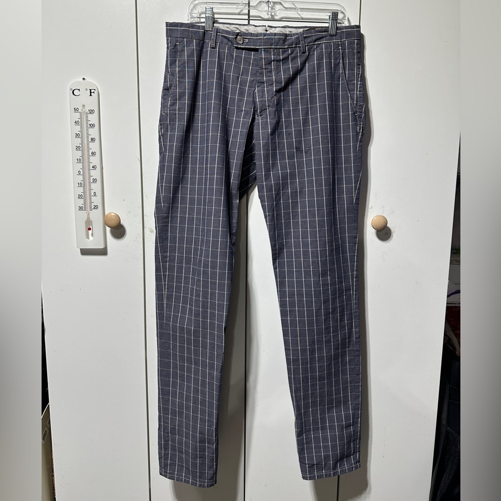 Berwich casual cotton pants size 34 (made in Italy).  Worn once.  Fits like 33.